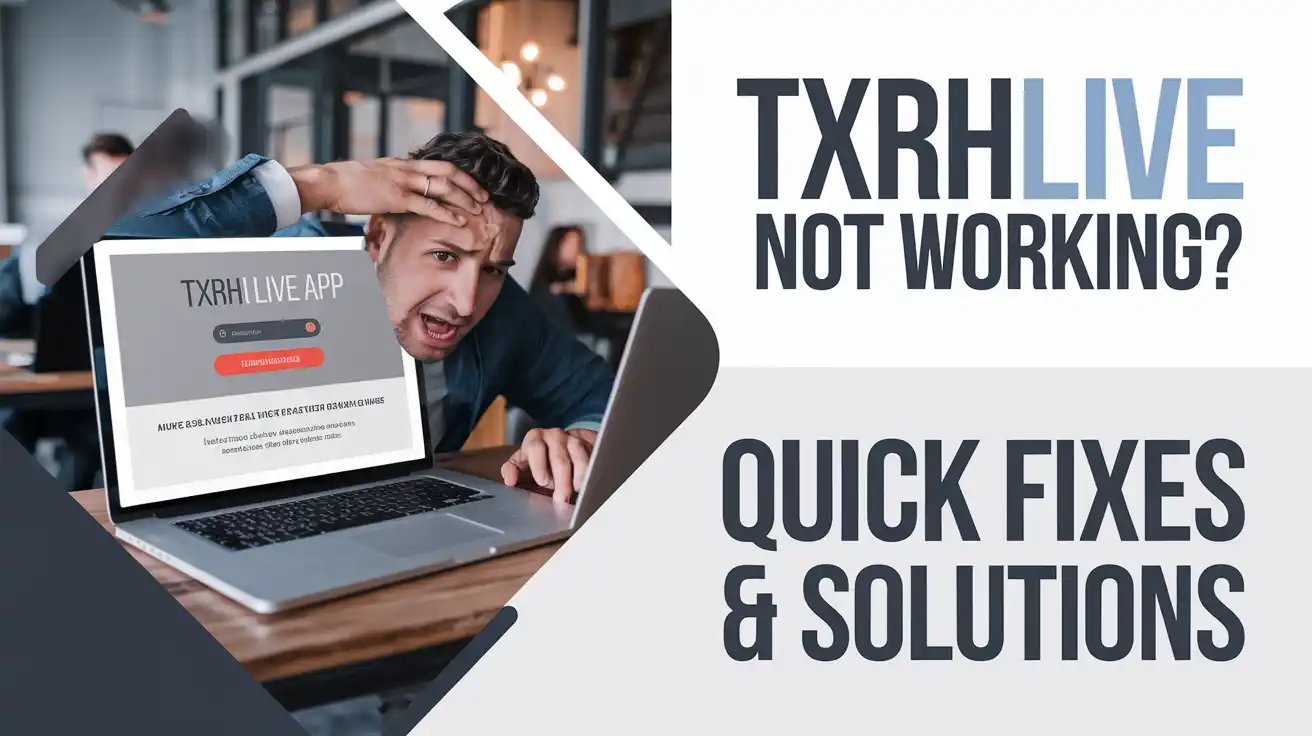txrhlive Not Working ? Here’s How to Fix It (Complete 2025 Guide) 1 txrhlive not working