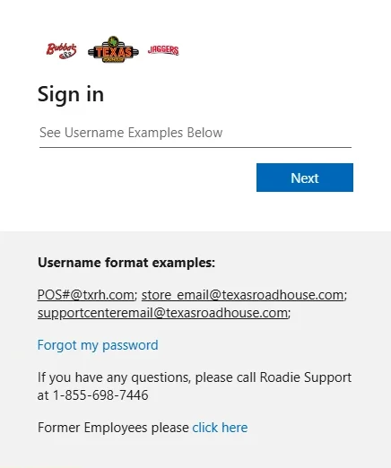 Txrhlive login