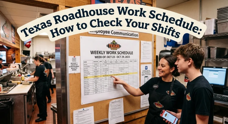 Texas Roadhouse Work Schedule: How Roadies Can Check Their Schedule 2 Texas Roadhouse Work Schedule